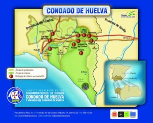 ruta del vino en Huelva
