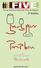 Cartel de la 2ª Edición de la Feria Internacional de Vinos Ecológicos
