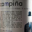 Campiña Crianza 2005: Wine & Arts